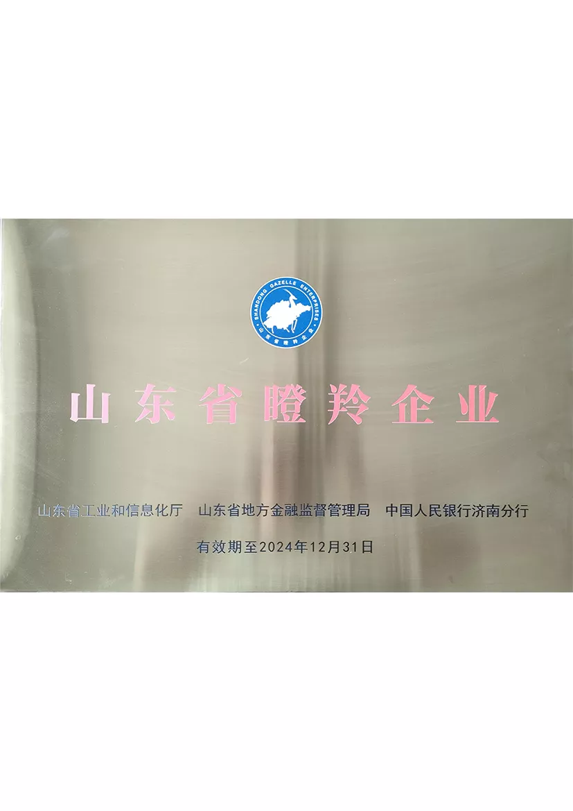 山东省瞪羚企业